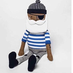 PILLOWFORT CAPTAIN PILLOW PLUSH PIRATE SAILOR DOLL